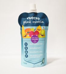 Jablko, čučoriedka, banán