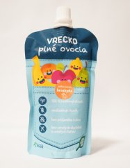 Broskyňa, jablko, banán